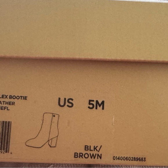 Michael Kors Black and Brown Ankle Booties - Picture 2 of 3